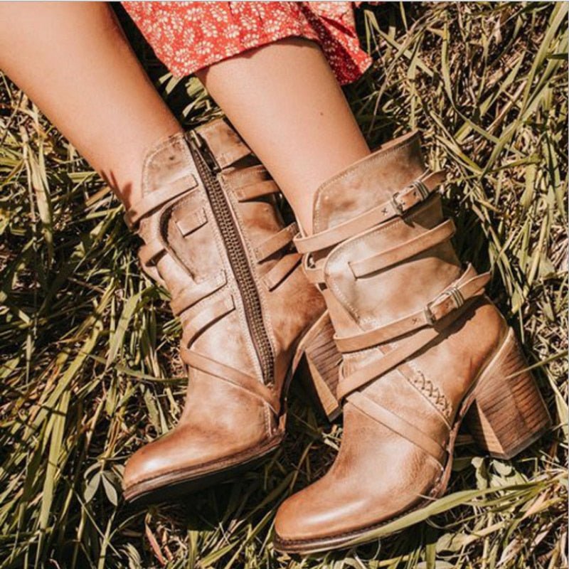 Chic Orthopedic Boots with Unique Design