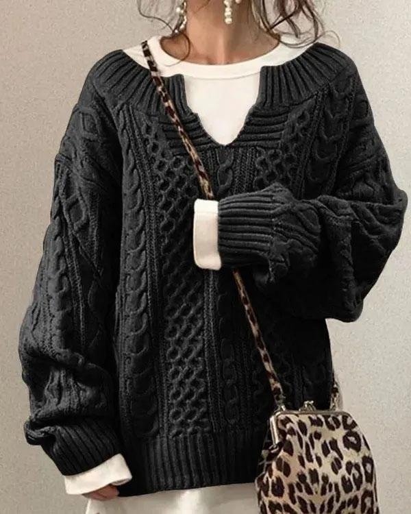 Gracefully Designed Sweater