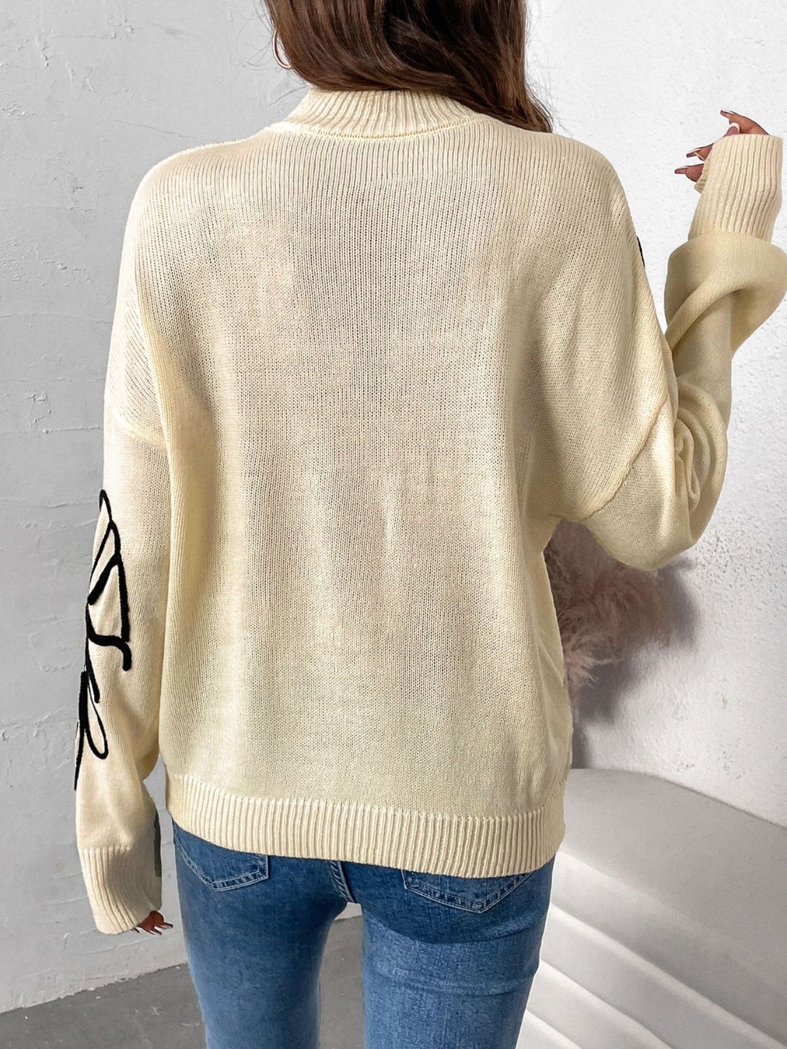 Gracefully Designed Sweater