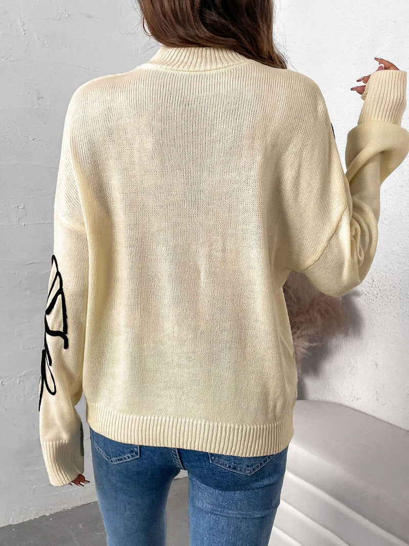 Gracefully Designed Sweater
