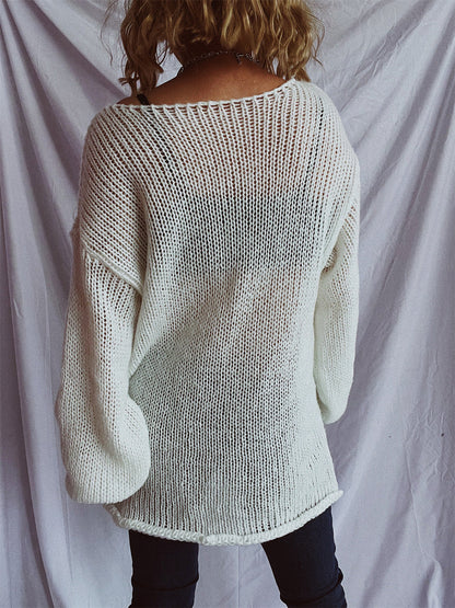Gracefully Designed Sweater