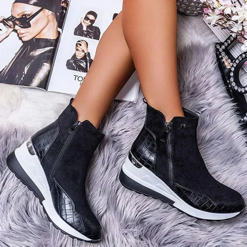 Chic Orthopedic Boots with Unique Design