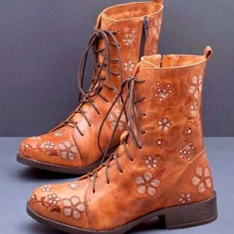 Chic Orthopedic Boots with Unique Design