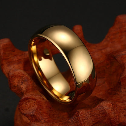 Minimal Titanium Steel Ring