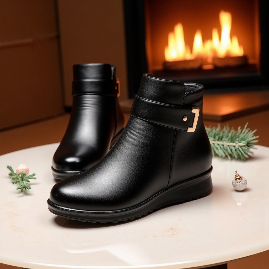 Chic Orthopedic Boots with Unique Design
