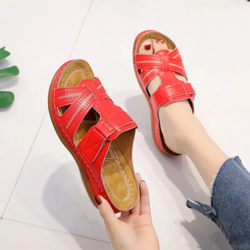 Vintage Inspired Orthopedic Sandals