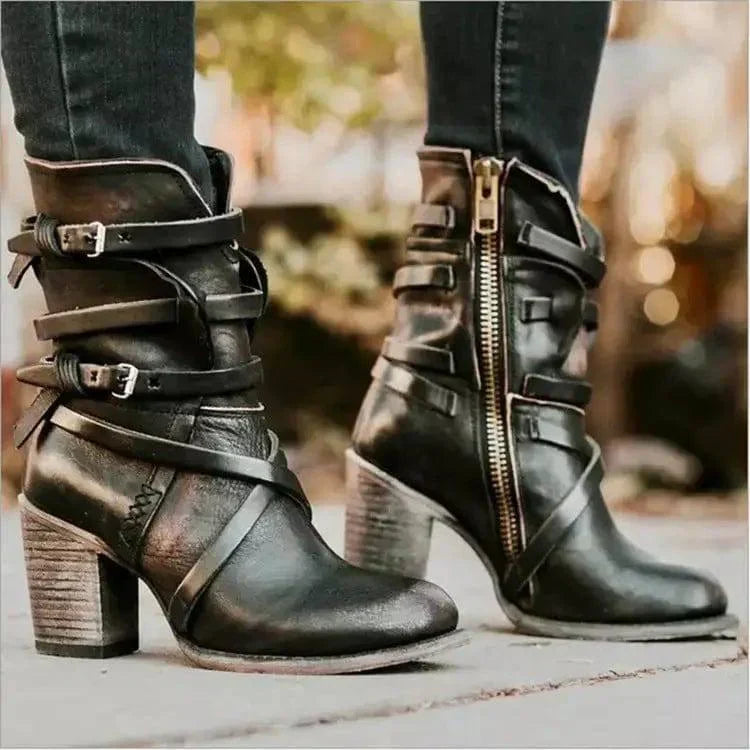 Classic Orthopedic Boots with Timeless Style