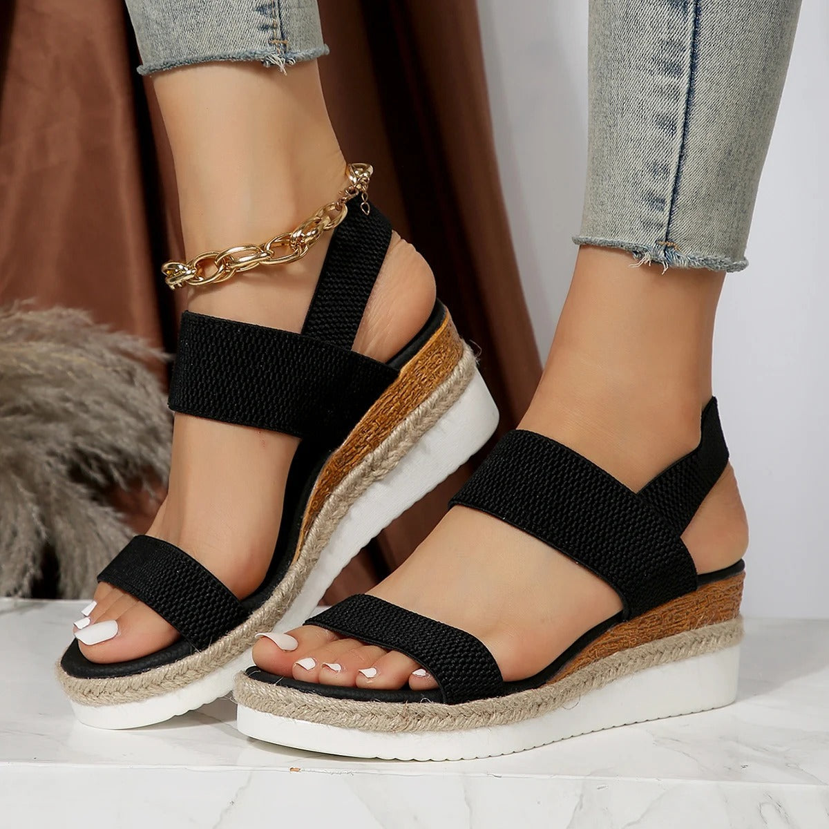Classic Orthopedic Sandals with Timeless Style