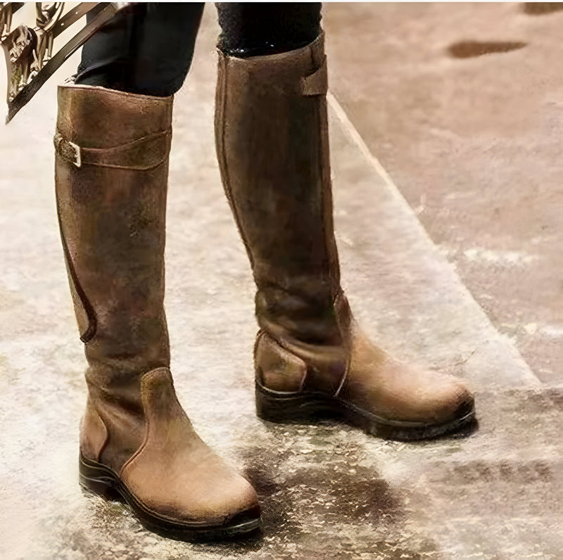 Classic Orthopedic Boots with Timeless Style