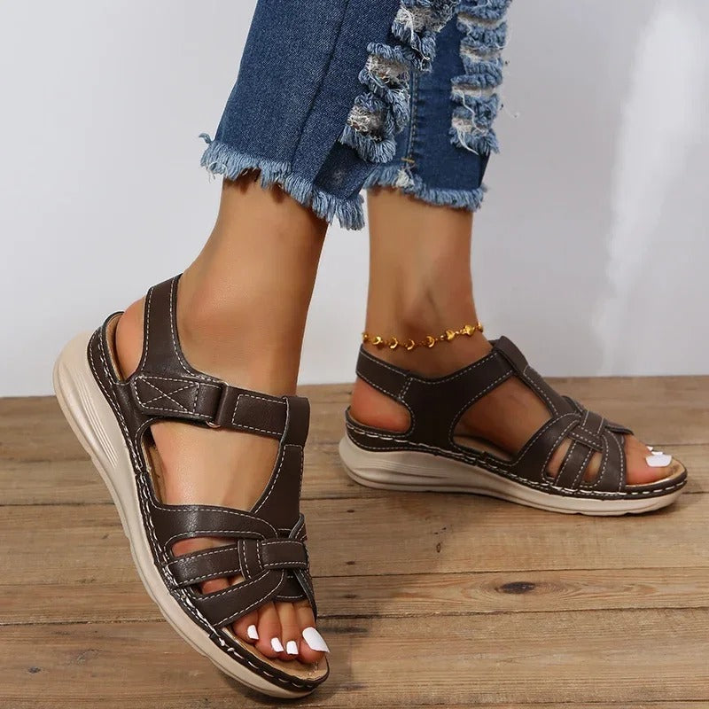 Vintage Inspired Orthopedic Sandals