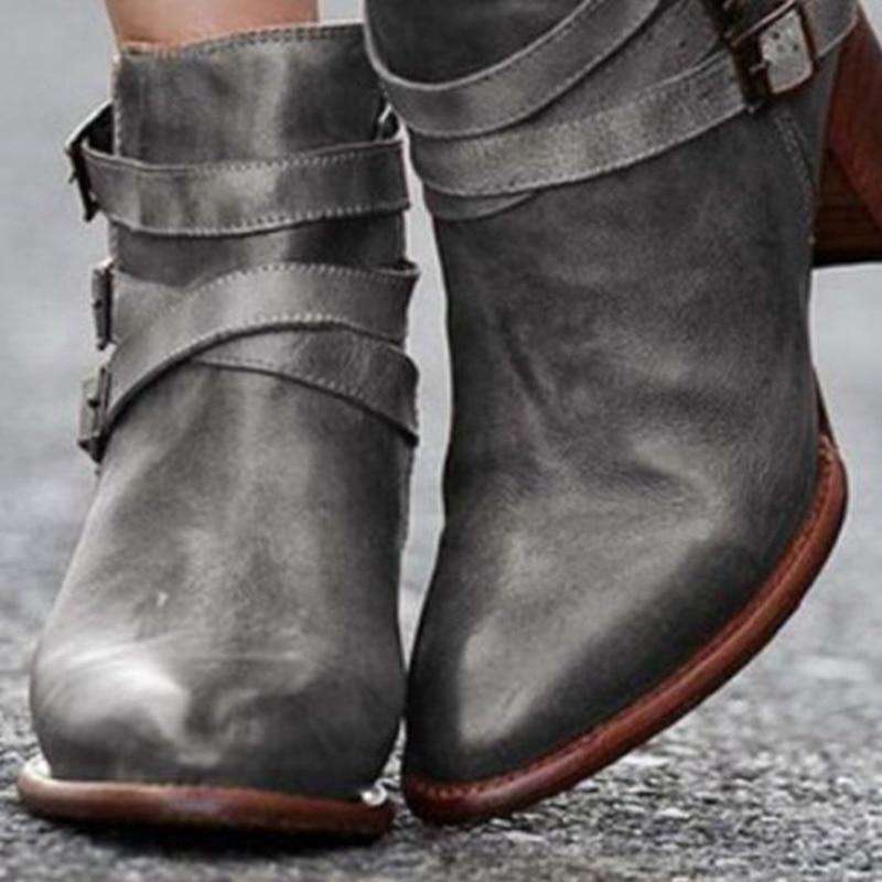 Vintage Inspired Orthopedic Boots