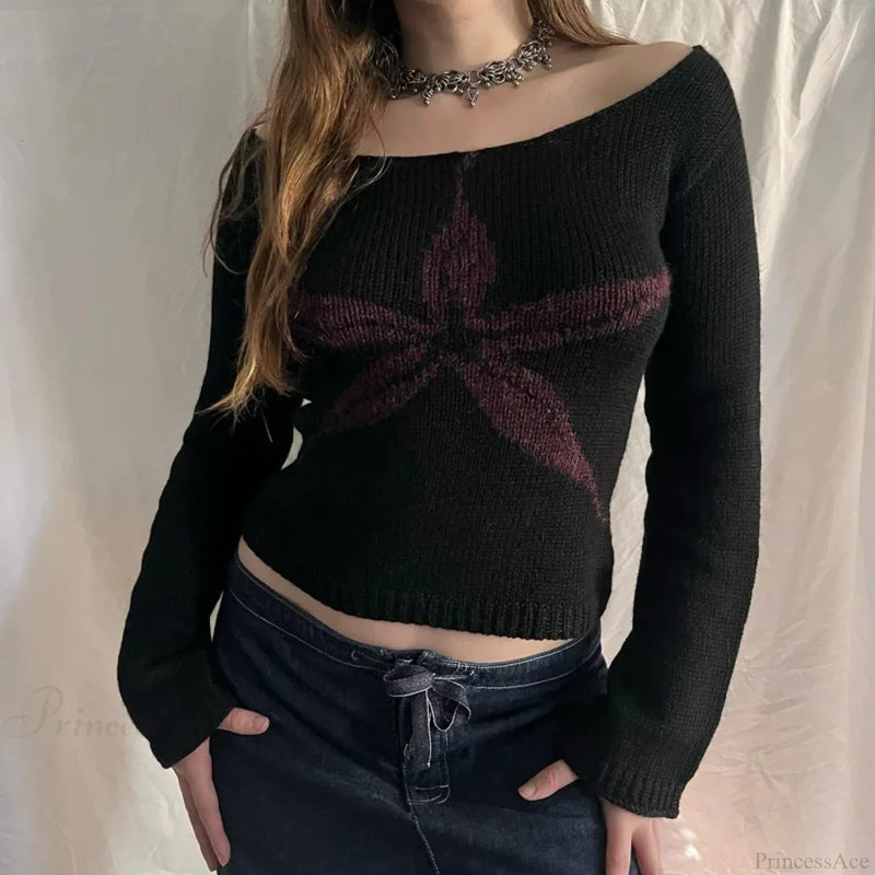 Gracefully Designed Sweater