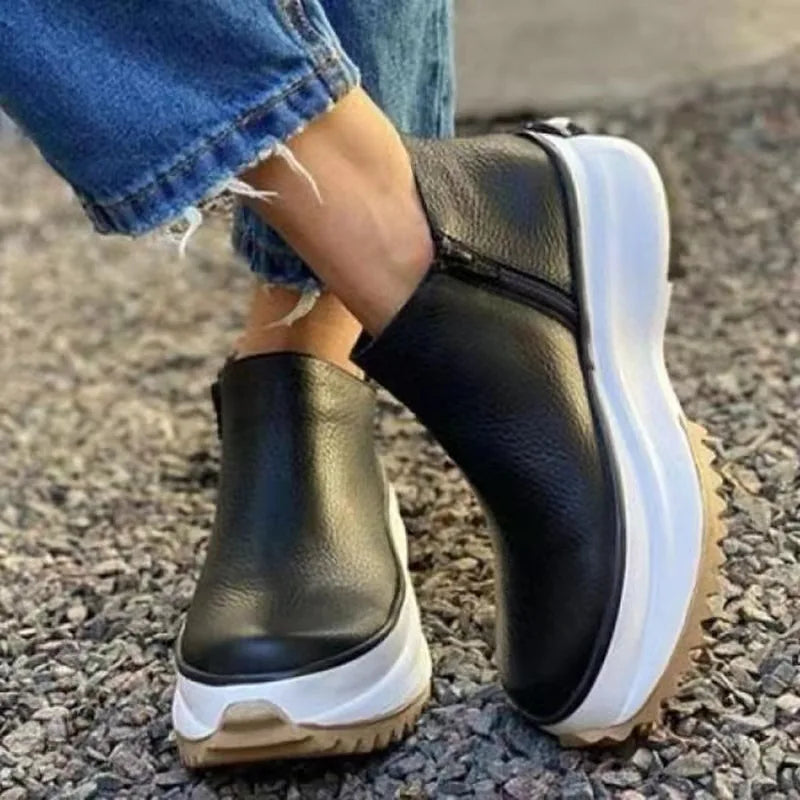 Vintage Inspired Orthopedic Boots