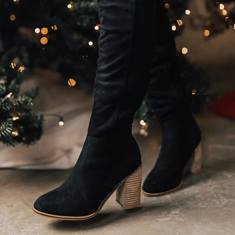 Classic Orthopedic Boots with Timeless Style