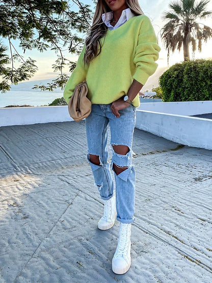 Gracefully Designed Sweater