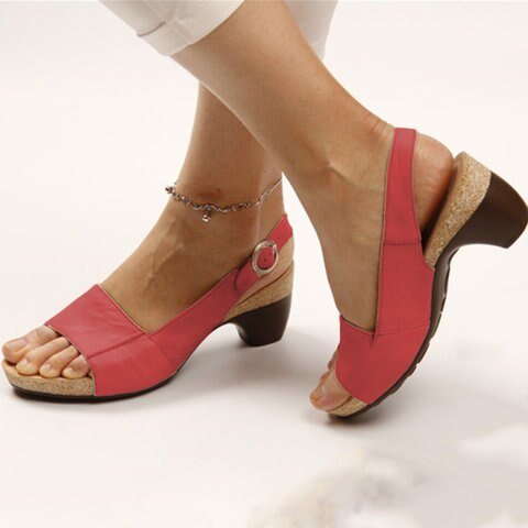 Vintage Inspired Orthopedic Sandals