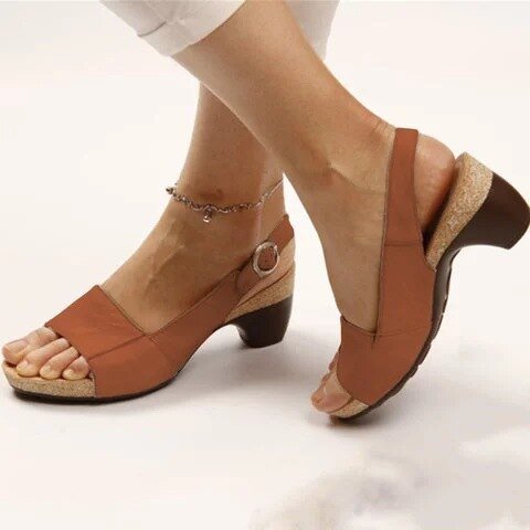 Vintage Inspired Orthopedic Sandals