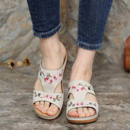 Vintage Inspired Orthopedic Sandals