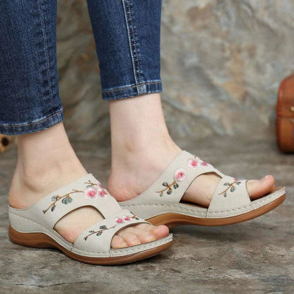 Vintage Inspired Orthopedic Sandals