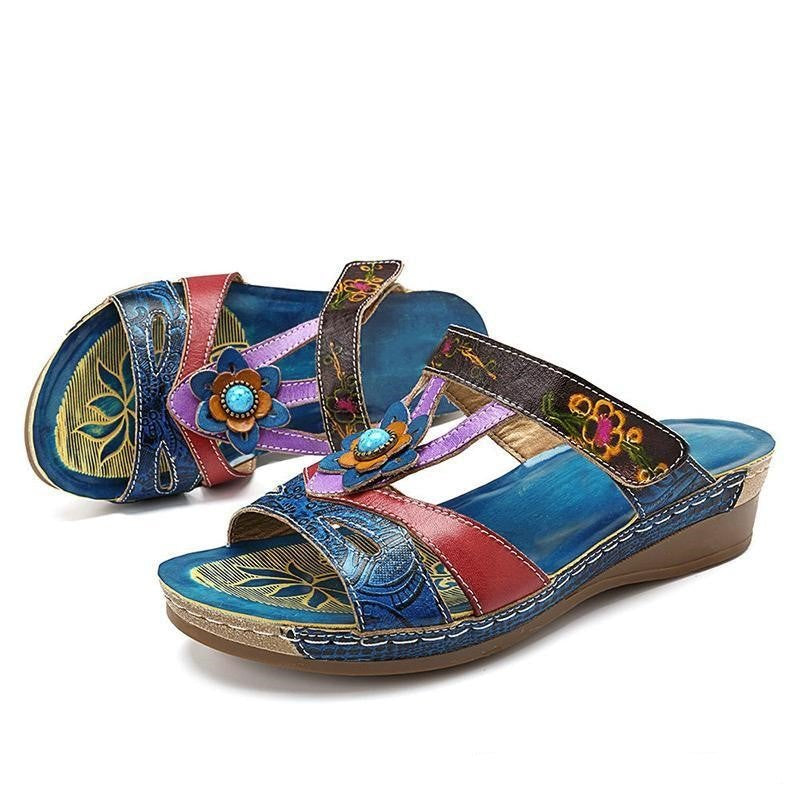 Vintage Inspired Orthopedic Sandals