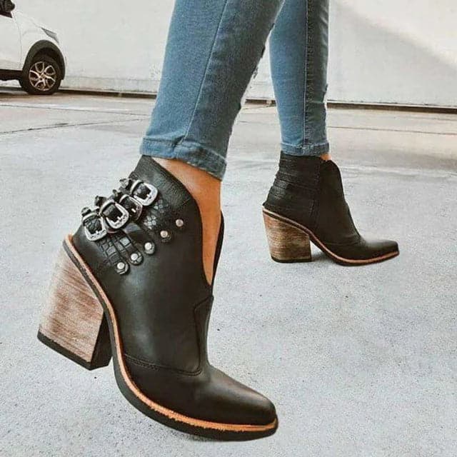 Vintage Inspired Orthopedic Boots