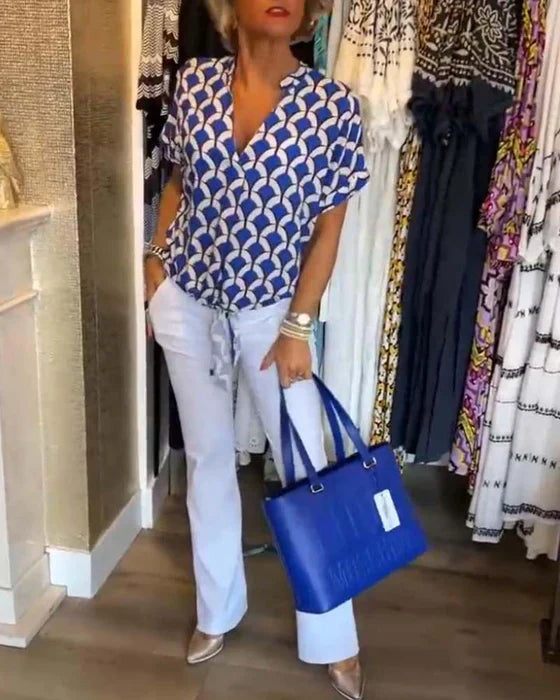 Timeless Vintage Style Blouse