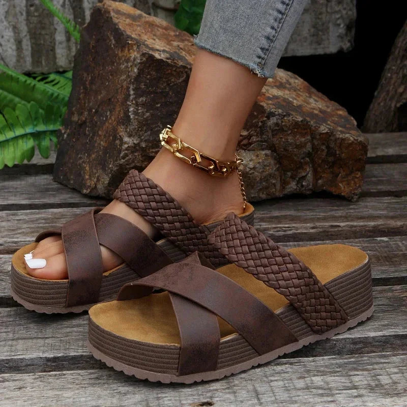 Vintage Inspired Orthopedic Sandals