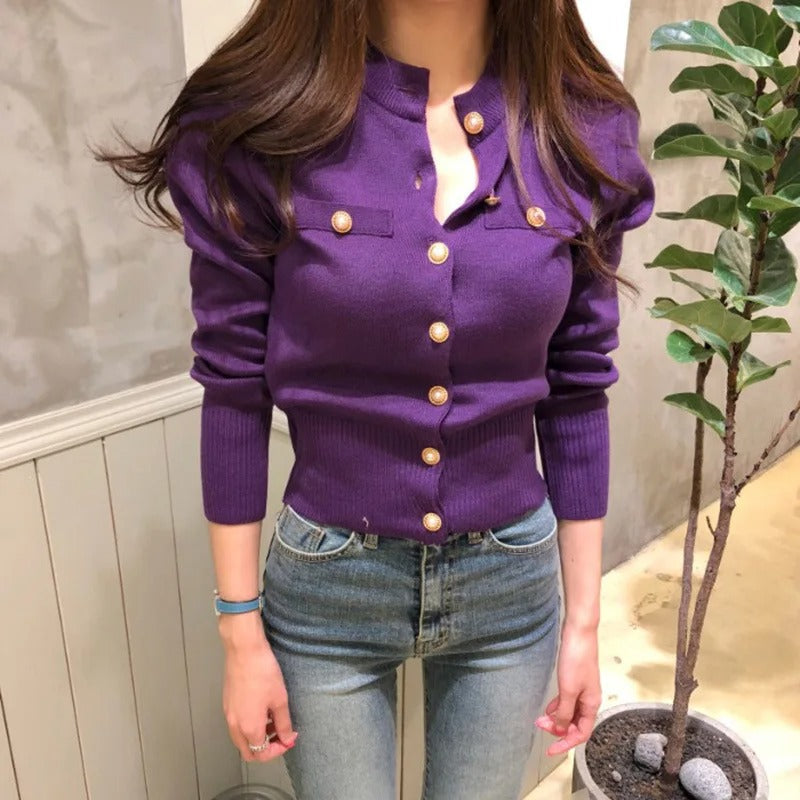 Timeless Vintage Style Cardigan