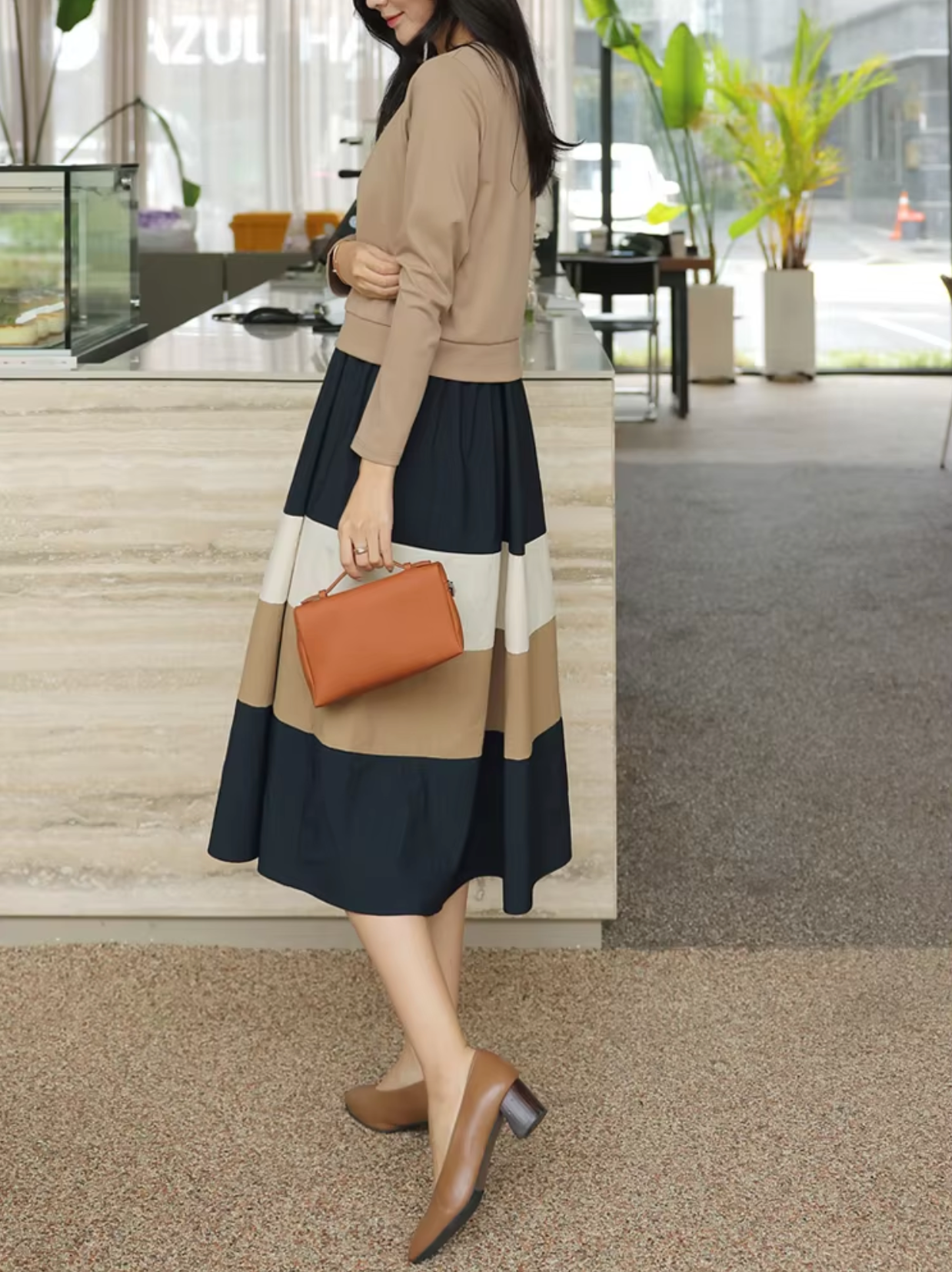 Gracefully Designed Sweater