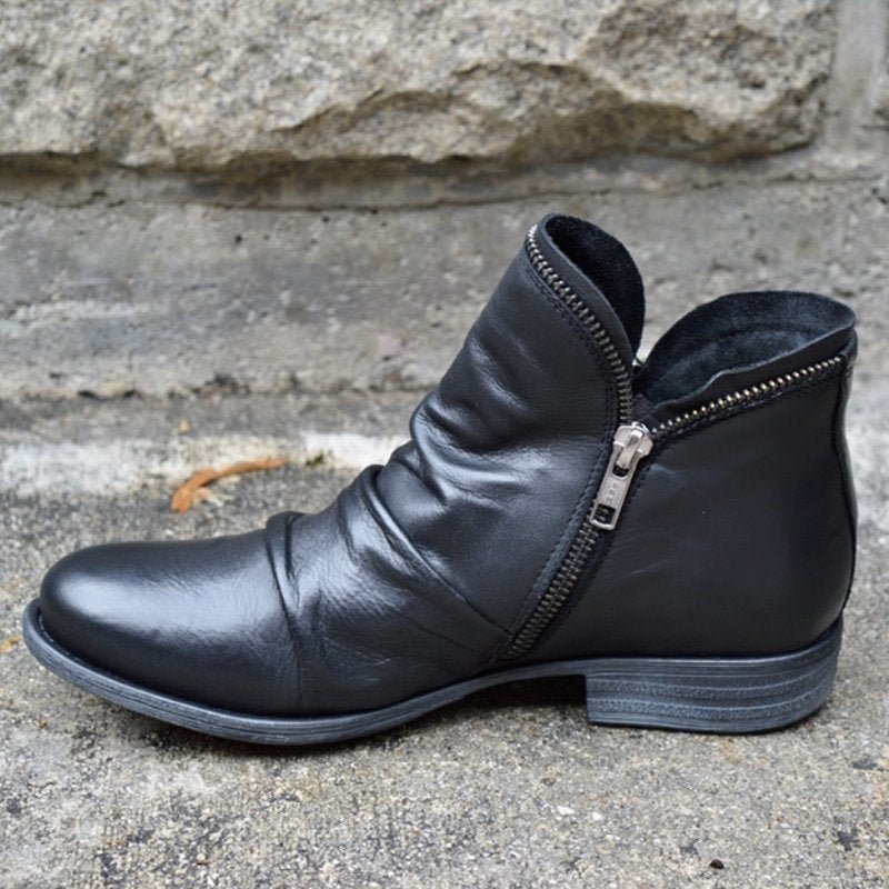 Classic Orthopedic Boots with Timeless Style