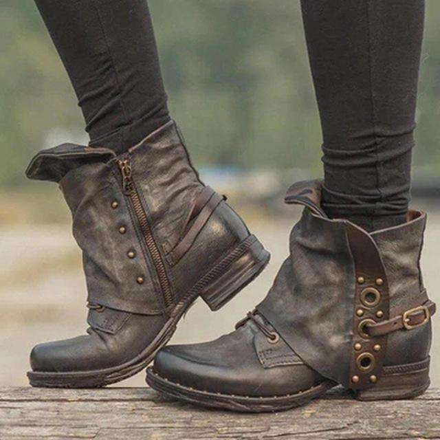 Classic Orthopedic Boots with Timeless Style
