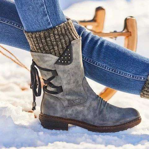 Vintage Inspired Orthopedic Boots