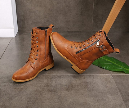 Classic Orthopedic Boots with Timeless Style
