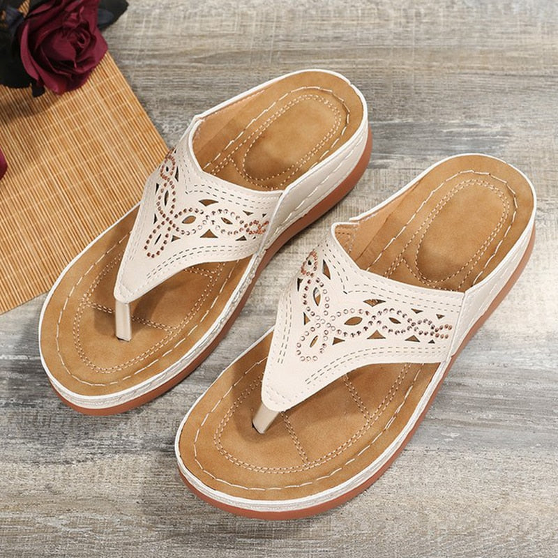 Vintage Inspired Orthopedic Sandals