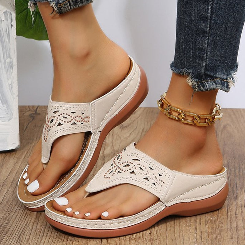Vintage Inspired Orthopedic Sandals